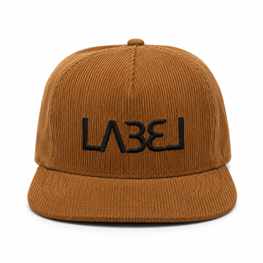 Label Corduroy Snapback