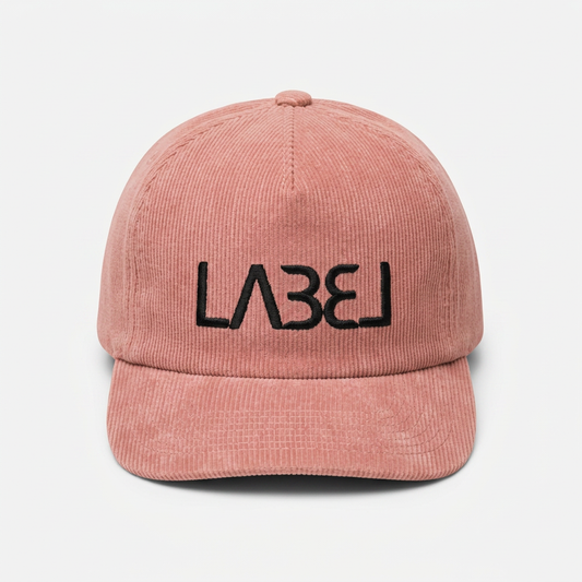 Label Corduroy Snapback